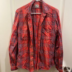 Women's J.Crew Flannel Size Medium - Slim Fit